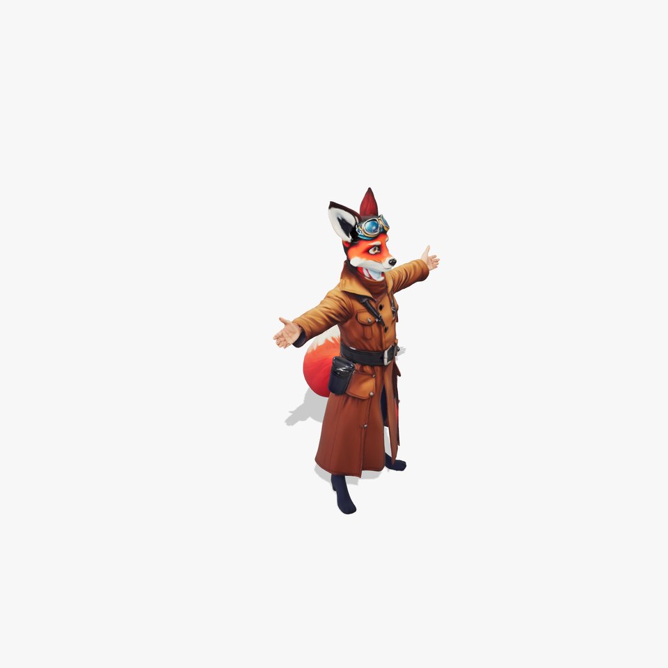 Adventurous Fox Aviator model pack